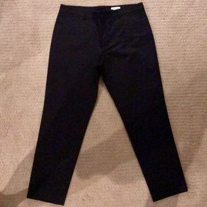 Like New Club Monaco Cropped Black Pants